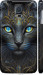 Чохол Узорчата кішка на Samsung Galaxy S5 Duos SM G900FD
