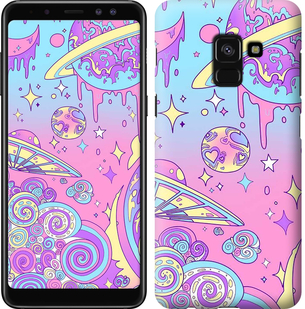 

Чохол Рожева галактика на Samsung Galaxy A8 2018 A530F 633247