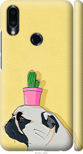 

Чехол Мопс с кактусом для Meizu Note 9 795633