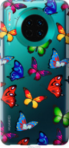 Чохол Барвисті метелики на Huawei Mate 30