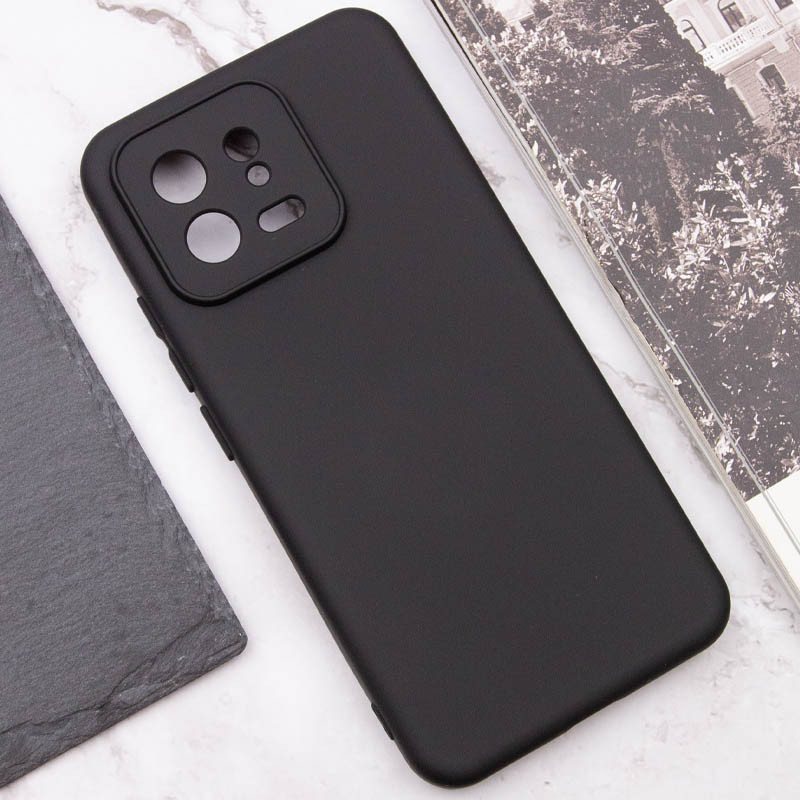 Замовити Чохол Silicone Cover Lakshmi Full Camera (A) на Xiaomi 13 (Чорний / Black) на vchehle.ua