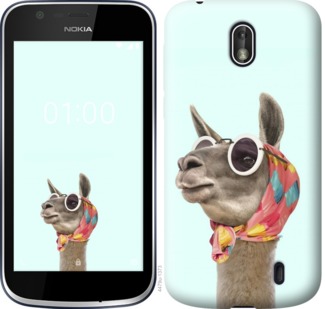 

Чехол Модная лама для Nokia 1 753488