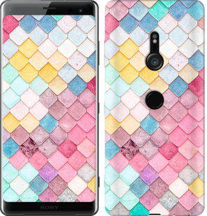 

Чехол Красочная черепица для Sony Xperia XZ3 H9436 689709