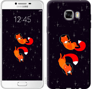 

Чехол Лисички в космосе для Samsung Galaxy C7 C7000 870028