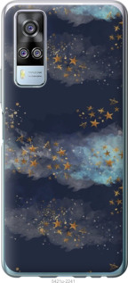 

Чохол Ночь золотые звезды для Vivo Y51 2020 1406418