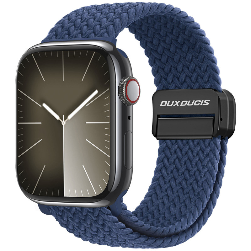 Ремінець Dux Ducis Nylon Woven для Apple Watch 38/40/41/42mm(ser.10) (Storm Blue)