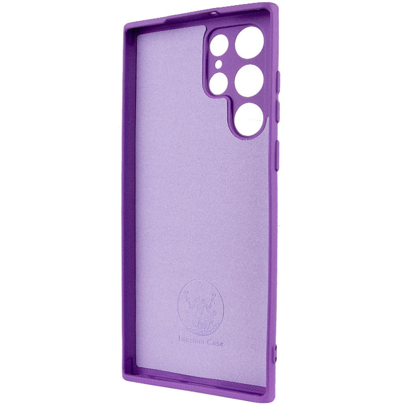 Чохол Silicone Cover Lakshmi Full Camera (A) на Samsung Galaxy S22 Ultra (Фіолетовий / Purple) в магазині vchehle.ua