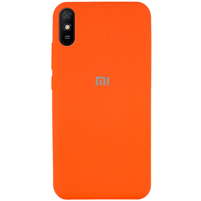 

Чохол Silicone Cover Full Protective (AA) на Xiaomi Redmi 9A (Помаранчевий / Orange) 926174