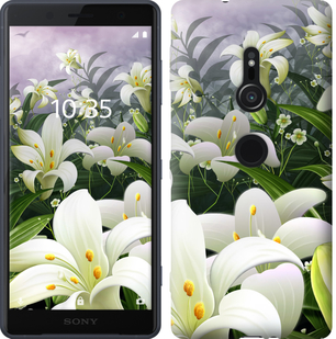 

Чохол Білі лілії на Sony Xperia XZ2 H8266 601869