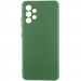 Чехол Silicone Cover Lakshmi Full Camera (A) для Samsung Galaxy A32 4G (Зеленый / Dark green)