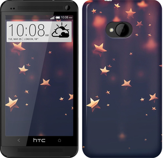 

Чохол Падаючі зірки на HTC One M7 645957