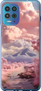 

Чехол Розовые облака для Motorola G100 1645006