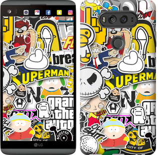

Чехол Popular logos для LG V20 627969