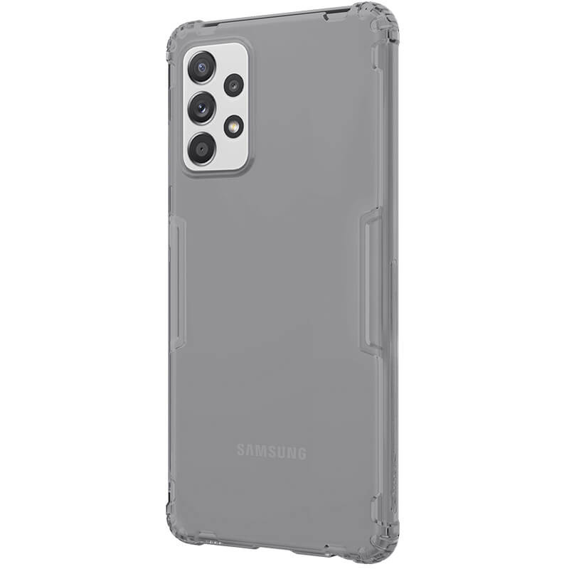 Фото TPU чехол Nillkin Nature Series для Samsung Galaxy A52 4G / A52 5G / A52s (Серый (прозрачный)) в магазине vchehle.ua