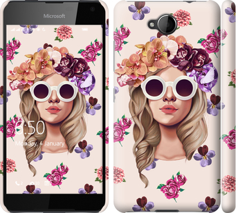 

Чохол Дівчина з квітами v2 на Nokia Lumia 650 190497