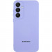 Чехол Silicone Cover Lakshmi Full Camera (AA) with logo для Samsung Galaxy S25 (Сиреневый / Dasheen)