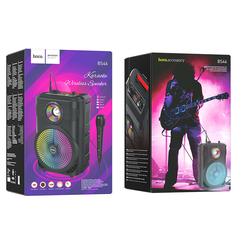 Замовити Bluetooth Колонка Hoco BS46 (Чорний) на vchehle.ua