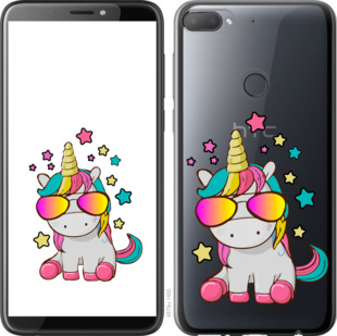 

Чохол Єдиноріг в окулярах на HTC Desire 12 Plus 911653