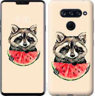 

Чехол Енотик с арбузом для LG V40 ThinQ 799742