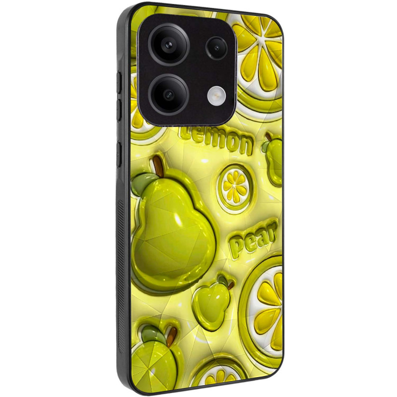 TPU+PC чехол Prisma Fluffie для Xiaomi Redmi Note 13 5G (Lemon)