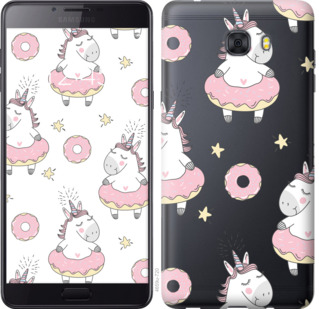 

Чехол Единорожки для Samsung Galaxy C9 Pro 830085