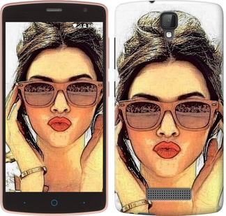 

Чехол Девушка_арт для ZTE L5 160260