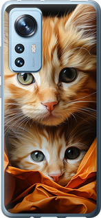 Чехол Котики 2 для Xiaomi 12