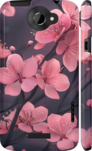 Чехол Пурпурная сакура для HTC One X
