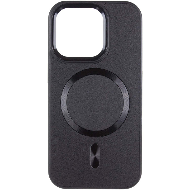 Фото Шкіряний чохол SnapCase with Magnetic Safe на Apple iPhone 11 Pro Max (6.5") (Black) на vchehle.ua