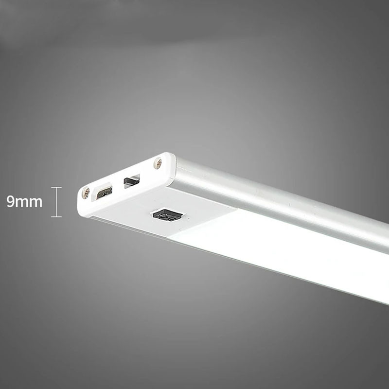 Фото Аккумуляторная LED лампа MZ-L1005 250 mAh (40*10*100mm) с датчиком движения (White) на vchehle.ua