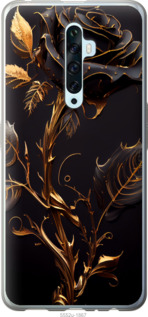 Чохол Троянда 3 на Oppo Reno 2Z