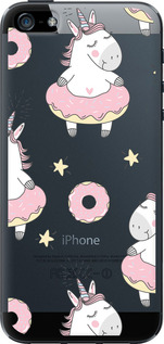 

Чехол Единорожки для iPhone SE 1624888