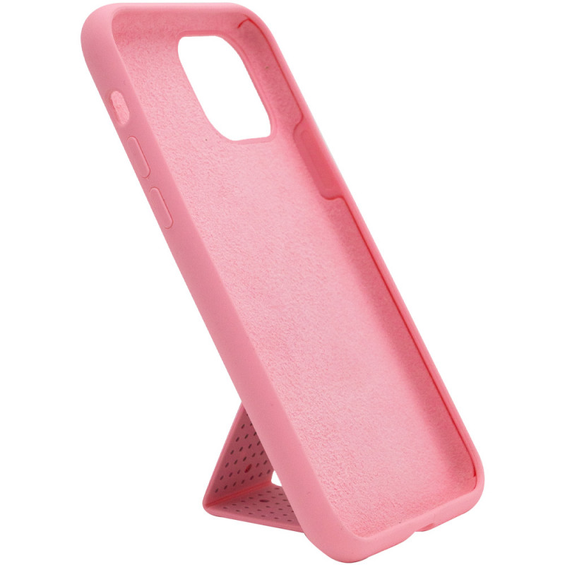 Фото Чехол Silicone Case Hand Holder для Apple iPhone 11 Pro (5.8") (Розовый / Pink) в магазине vchehle.ua