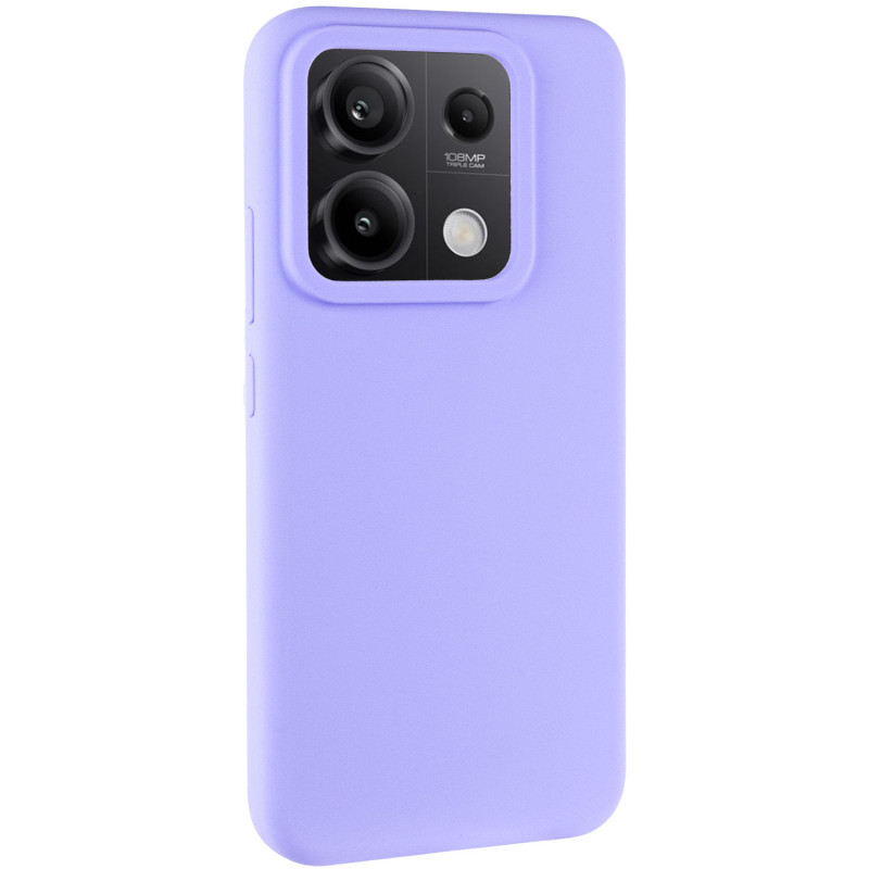 Чохол Silicone Cover Lakshmi (AAA) на Xiaomi Redmi Note 13 5G (Бузковий / Dasheen)