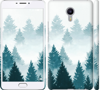 

Чехол Акварельные Елки для Meizu M3 Max 862680
