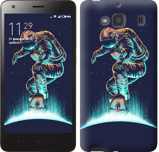 

Чехол Космонавт на скейтборде для Xiaomi Redmi 2 591457