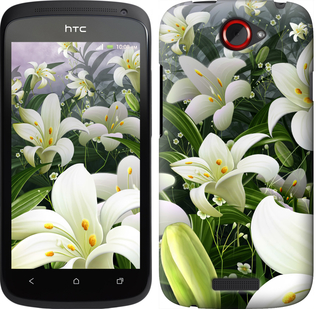 

Чохол Білі лілії на HTC One S z560e 245673
