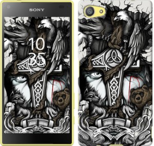 Чехол Тату Викинг для Sony Xperia Z5 Compact E5823
