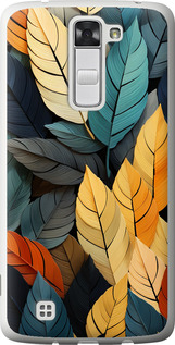 

Чохол Кольорове листя на LG K8 K350E 1629840