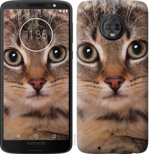 

Чохол Смугастий котик на Motorola Moto G6 764344