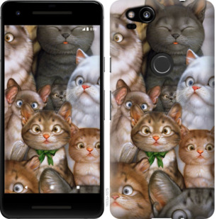 

Чехол коты для Google Pixel 2 783269