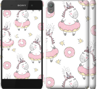 

Чехол Единорожки для Sony Xperia E5 F3311 830323