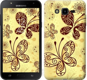 Чехол Красивые бабочки для Samsung Galaxy J7 Neo J701F