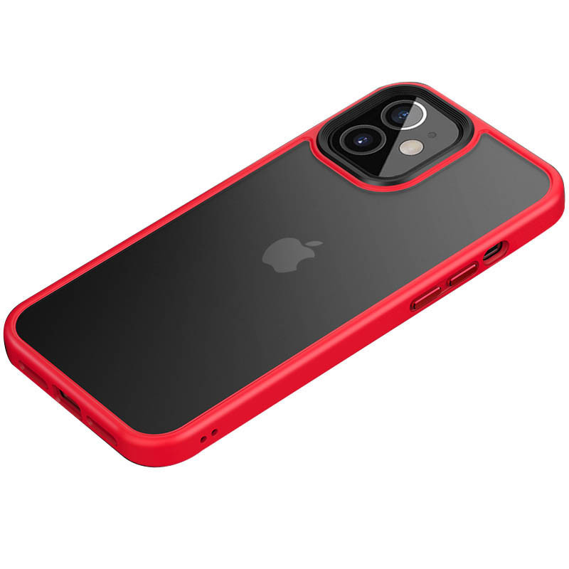 

TPU + PC чохол LikGus Maxshield New на Apple iPhone 12 mini (5.4") (Червоний) 1068891
