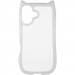 Фото Чехол TPU Cat для Apple iPhone 16 Plus (6.7") (Transparent) на vchehle.ua