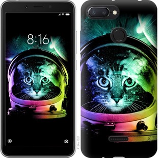 

Чехол Кот-астронавт для Xiaomi Redmi 6 668473