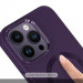 TPU чохол Bonbon Metal Style with Magnetic safe на Apple iPhone 16 Pro Max (6.9") (Фіолетовий / Dark Purple) в магазині vchehle.ua