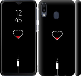 

Чехол Подзарядка сердца для Samsung Galaxy M20 721078