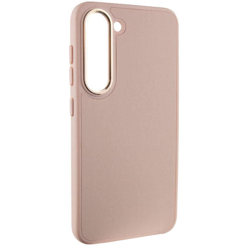 Фото Шкіряний чохол Bonbon Leather Metal Style на Samsung Galaxy S22+ (Рожевий / Light pink) на vchehle.ua