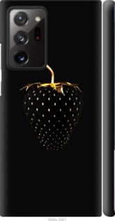 Чохол Чорна полуниця на Samsung Galaxy Note 20 Ultra